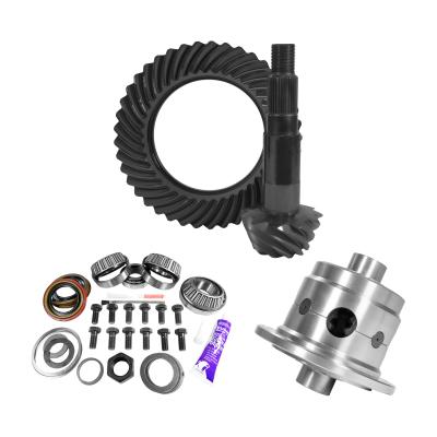 11.25 inch Dana 80 3.54 Rear Ring and Pinion Install Kit 35 Spline Positraction 4.375 inch BRG Yukon Gear &amp; Axle