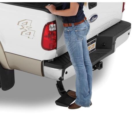 TrekStep Truck Bed Step Rear Mount For Dodge 2009-2018 Ram 1500 Black Bestop
