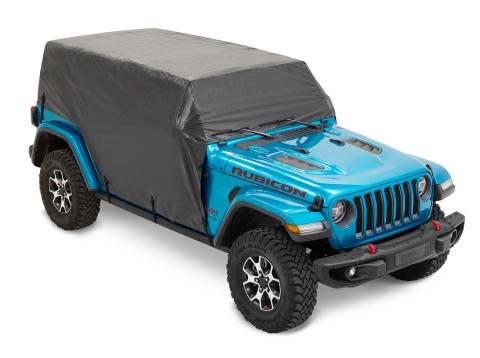 All Weather Jeep Trail Cover For Jeep 2007-2018 Wrangler JK 4 Door Black Bestop