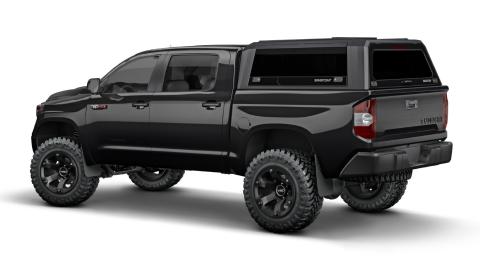 Tacoma Truck Bed Cap SmartCapEVO Sport Matte Black For 24-Present Toyota Tacoma 6 Foot Standard Bed RSI SmartCap