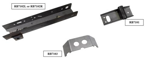Rear Frame Rail Kit For 95-04 Toyota Tacoma Driver Side Rust Buster Frameworks