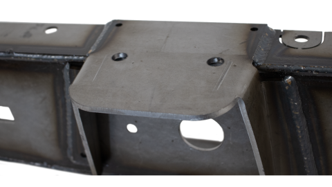 Rear Over Axle Frame Section Passenger Side For 2000-2006 Toyota Tundra Rust Buster Frameworks