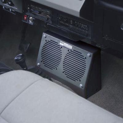 Dual Speaker Box Universal Locking Black Tuffy Security Products