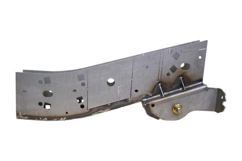 Forward Leaf Spring Frame Repair Kit Driver Side For 09-14 Ford F-150 Rust Buster Frameworks