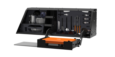 Kitchen-Bin Full-Size EVO EVOa and EVOc Applications 5.5/6.5 Foot Bed Right Side Mount RSI SmartCap 