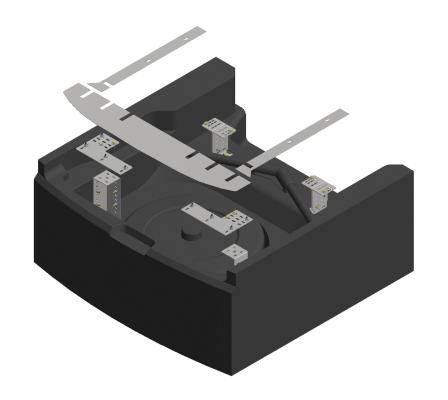 Mounting Kit For Tactical Security Drawer - 13-19 Explorer/Police Interceptor Tuffy Security Products