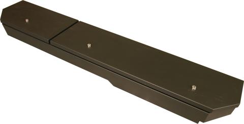 Rear Underseat Lockbox - 03-16 F-250/350/450/550 Super Duty w/ Crew Cab Requires Removal of Factory Underseat Trays/Boxes Black Tuffy Security Products