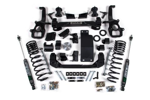 19-23 RAM 1500 4WD 4 Inch Front 3 Inch Rear Lift Kit With OE 22in Wheels Fox Shocks Zone Offroad