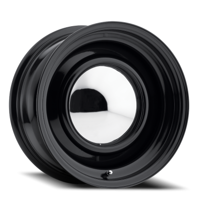Steel Wheels 15x6 61B Black Smoothie Black 5 On 114.3  Bolt Pattern 6 Offset Allied Wheels