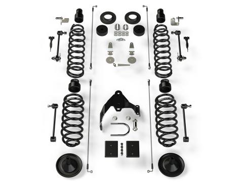 07-18 Wrangler JK 4 Door 4 Inch Coil Spring Base Lift Kit No Shocks TeraFlex