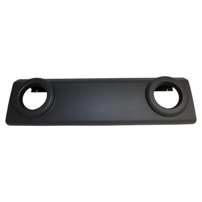 Front Fascia Applique for 2007-2018 JK Wrangler w/ Plastic Fascia w/ Fog Lights Crown Automotive