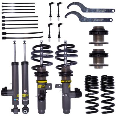 Suspension Kit BMW 330e xDrive 2022-2021, 330i xDrive 2021-2019, 430i xDrive 2025-2021, M340i xDrive 20-25 Twintube Front Lowered Height 25-55mm Rear Lowered Height 20-60mm With Electronic Suspension EVO SE Bilstein