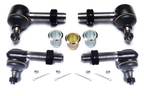 97-06 Jeep Wrangler TJ High Steer Drag Link & Tie Rod End Replacement Kit w/ Insert Sleeves TeraFlex