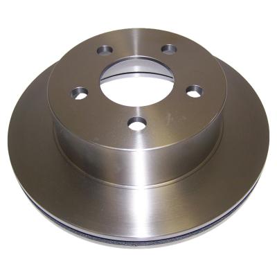 Front Brake Rotor for 1999-2006 TJ Wrangler, XJ Cherokee w/ 1-Piece Cast Rotor Crown Automotive
