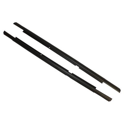 Rear Outer Door Glass Weatherstrip Set for 2007-2017 Jeep MK Compass Crown Automotive