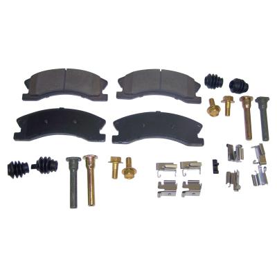 Front Brake Pad Master Kit for 99-04 Jeep Grand Cherokees w/ Akebono Calipers Crown Automotive