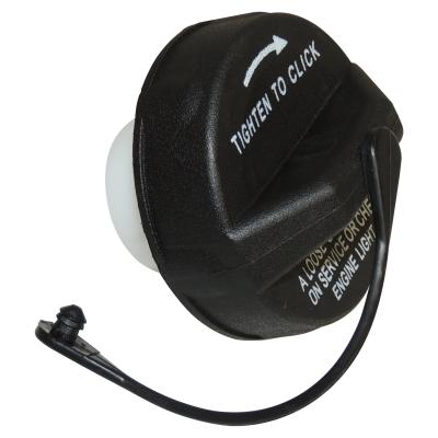 Non-Locking Fuel Cap w/ Tether for 2001-2018 Jeep TJ & JK Wrangler w/ Gas Engine Crown Automotive