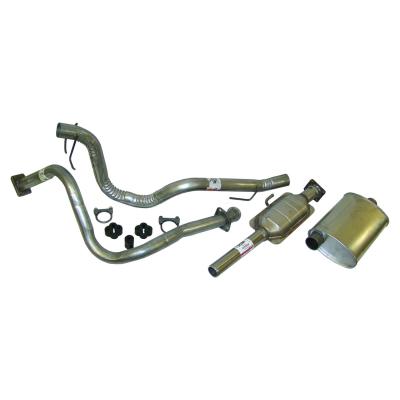 9-Piece Exhaust Kit for Select 1987-1990 YJ Wrangler w/ 4.2L Engine Crown Automotive