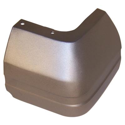 Left Rear Argent (Silver/Gray) Bumper Cap for 1987-1990 Jeep XJ Cherokee Crown Automotive