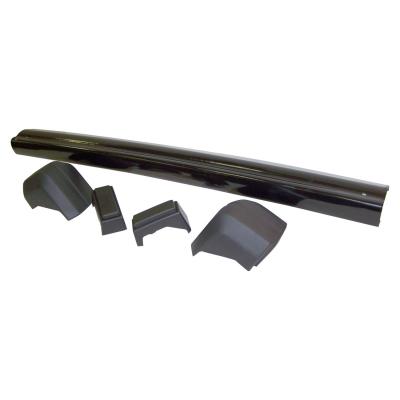 5-Piece Black Rear Bumper Kit for 1984-1996 Jeep XJ Cherokee Crown Automotive