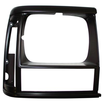 Right Black Headlight Bezel for 1991-1996 XJ Cherokee & 1991-1992 MJ Comanche Crown Automotive