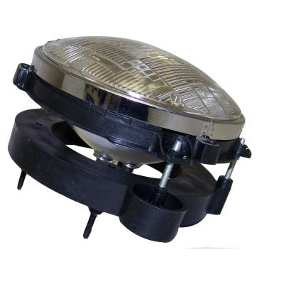 Right Sealed Beam Headlight Assembly for 1997-2006 Jeep TJ Wrangler Crown Automotive