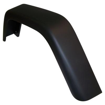 Right Rear Fender Flare for Jeep 97-06 TJ Wrangler, Black Textured, 6-5/8 Inch Wide Crown Automotive