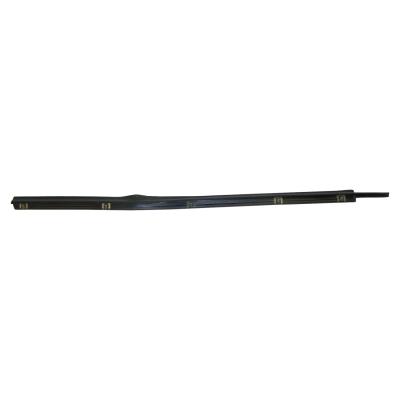 Right Outer Window Glass Weatherstrip for Jeep 97-06 TJ Wrangler w/ Full Doors Crown Automotive