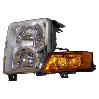 Left Headlight Assembly for 06-10 XK Commander w/ Halogen Lights, Incl. Bulbs Crown Automotive