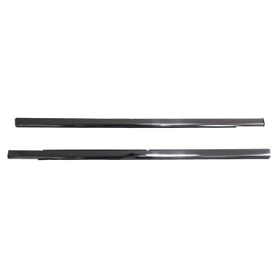 Front Outer Door Glass Weatherstrip Set for 2011-2015 Jeep WK Grand Cherokee Crown Automotive