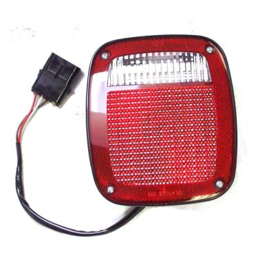 Right Tail Lamp w/o License Lamp for 1991-97 Jeep YJ, TJ Wrangler (USA & Canada) Crown Automotive
