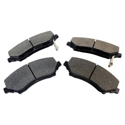 Front Brake Pad Set for 07-18 Jeep JK Wrangler and 08-12 KK Liberty, L and R Crown Automotive