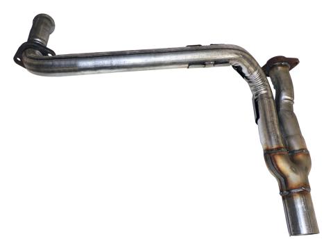 Front Exhaust Pipe for 2012-2018 Jeep JK Wrangler w/ 3.0L Gasoline & 3.6L Engine Crown Automotive