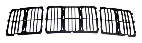 Front Upper Grille for 2014-2016 Jeep WK Grand Cherokee w/ Louvered Grille Crown Automotive
