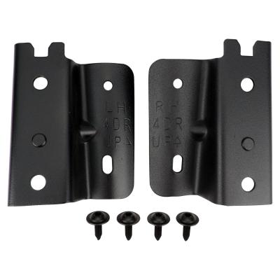 Rear Soft Top Bow Bracket Set for 2013-2018 JK Wrangler w/ 4 Doors Crown Automotive