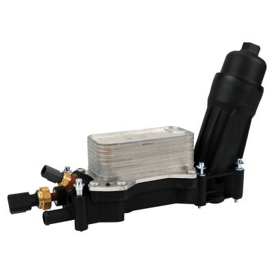 Engine Oil Filter & Cooler Assembly for 17-18 Jeep JK, WK, & KL w/ V6 Engine Crown Automotive