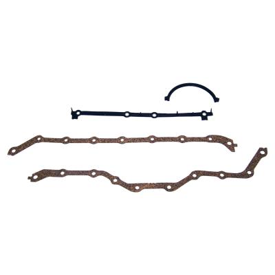 Engine Oil Pan Gasket Set for 83-04 Jeep CJ, YJ, TJ, XJ, MJ & 96-02 Dodge Dakota Crown Automotive