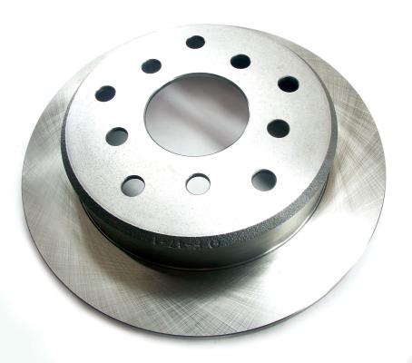 03-06 Jeep Wrangler TJ Solid Brake Rotor Rear Each TeraFlex