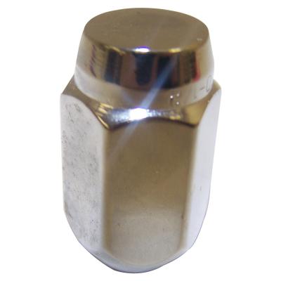 Chrome Lug Nut for 1977-83 CJ-5, CJ-7, CJ-8, 1/2 Inch-20 Crown Automotive