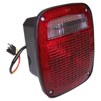 Rt. Tail Lamp w/ Black Body, w/o License Lamp Window for 1976-80 Jeep CJ-5, CJ-7 Crown Automotive