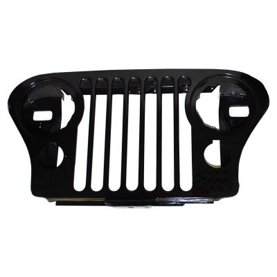 Black Grille for 1972-1986 Jeep CJ-5, CJ-6, CJ-7, CJ-8 Crown Automotive