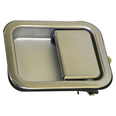 Exterior Chrome Door Handle for 81-86 CJs and All YJs & TJs w/ Full Steel Doors Crown Automotive