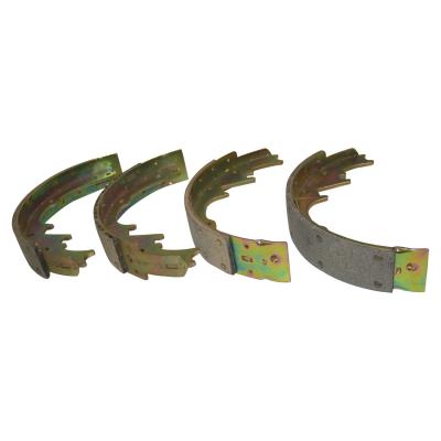 Front Brake Shoe Set for 1974-1976 Jeep SJ, J-Series w/ Front Drum Brakes Crown Automotive