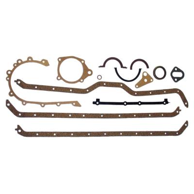 Lower Engine Gasket Set for 75-91 CJs, YJ, XJ, SJ, J-Series w/ 6 Cyl. Engine Crown Automotive