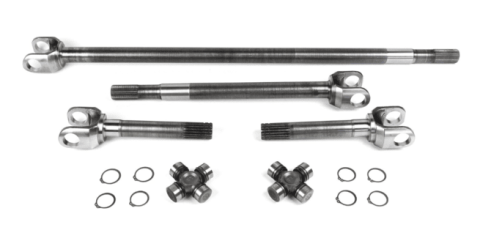 Yukon Front Axle Kit 4340 Chrome-Moly Replacement For Dana 4469-80 GM Truck And Blazer Dana 44 With 19/30 Splines Yukon Gear & Axle