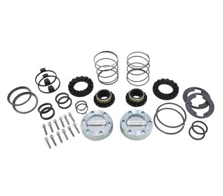 Yukon Hardcore Locking Hub Set For GM 8.5 Inch Front And Dana 44 19 Spline Yukon Gear & Axle