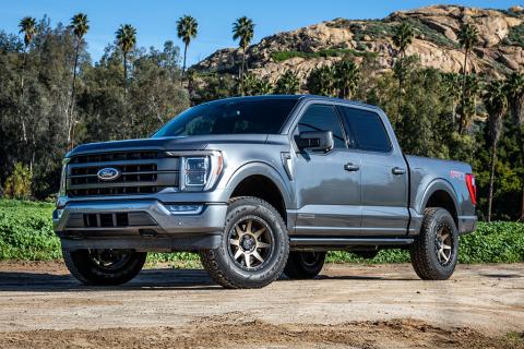 2021-2024 Ford F-150 4WD 2.75-3.5 Inch Lift Front V.S. 2.5 Series Coilovers Remote Reservoir W/ CDCV Pair Icon Vehicle Dynamics