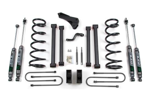 09 Dodge RAM 2500/3500 With 4-1/8 Axle Lift Kit With Nitro Shocks Zone Offroad