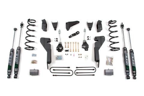 03-07 Dodge RAM 2500 6 Inch Lift Kit With 4 Inch Axle Diesel With Nitro Shocks Zone Offroad