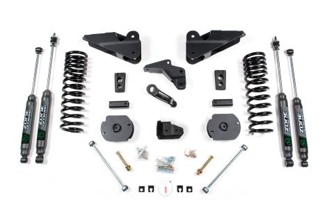 14-18 RAM 2500 4 Inch Lift Kit Gas With Nitro Shocks Zone Offroad